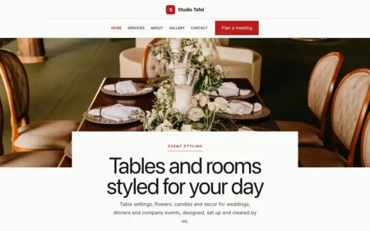 थीम Studio Tafel