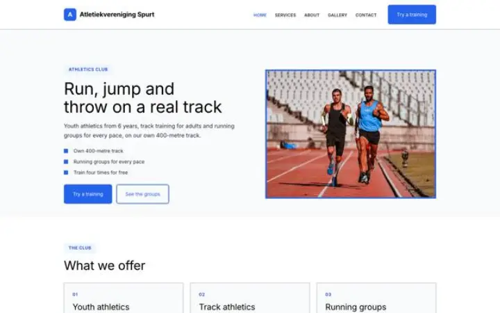 थीम Atletiekvereniging Spurt