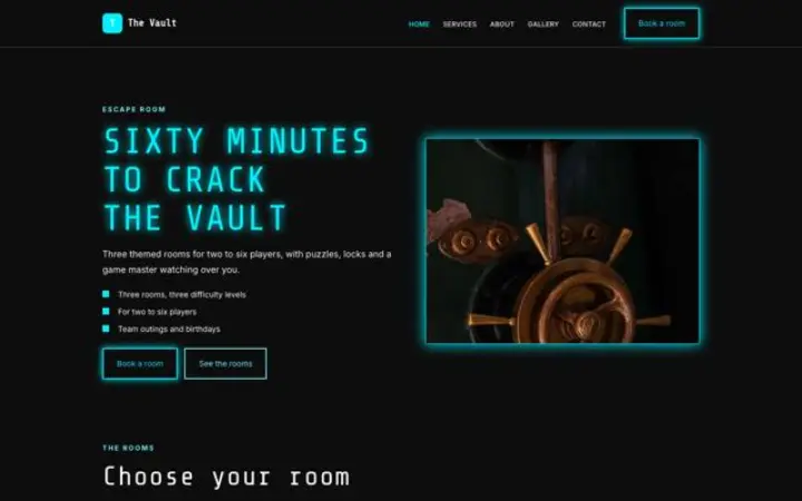 थीम The Vault