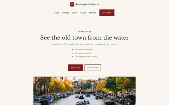 थीम Rondvaart De Gracht