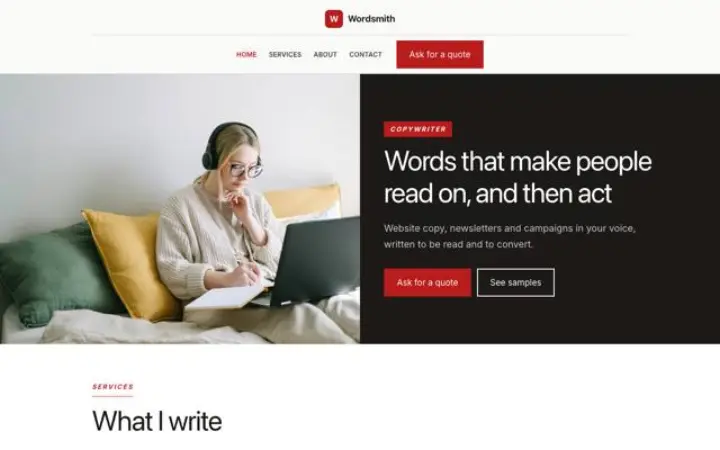 थीम Wordsmith